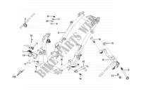 FRAME BODY   ENGINE HANGER for SYM MIO 50 (HU05WD-S) (L0-L1) 2010