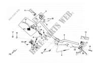 STEERING HANDLE  for SYM MIO 50 (HU05WD-S) (L0-L1) 2010