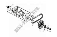 MOVABLE DRIVE FACE for SYM ORBIT II 50 (25 KMH) (AE05W8-NL) (L8-M0) 2020
