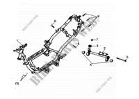 FRAME BODY COMP   ENGINE HANGER LINK for SYM ORBIT II 50 TS (45 KMH) (JE05W1-F) (L1-L6) 2013
