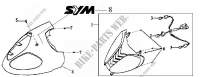 FRONT LIGHT for SYM SHARK 50 (BS05W-6) 1999