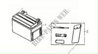 BATTERY   TOOL BOX for SYM SYMPHONY 50 (XF05W1-EU) (E5) (M1) 2021