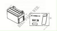 BATTERY   TOOL BOX for SYM SYMPHONY 50 (XF05W1-IT) (E5) (M1) 2021