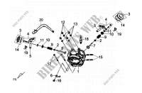 CYLINDER HEAD for SYM SYMPHONY SR 50 (25 KMH) (AZ05W2-6) (L1-L5) (INACTIVE) 2013