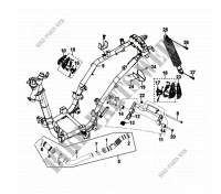 FRAME BODY   ENGINE HANGER for SYM SYMPHONY ST 50 (25 KMH) (XB05W4-NL) (E4) (L7-M0) 2017