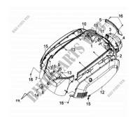 LEFT   RIGHT BODY COVER for SYM TONIK 50 (FW05A7-6) (L2) 2012