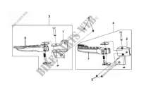 RIGHT LEFT FOOTPEGS for SYM MIO 100 (HU10WC-F) (K9-L4) 2009