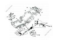 CHASSIS for SYM FIDDLE II 125 (AW12W-6) (K7-K8) 2008