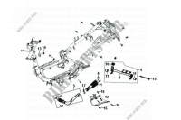 CHASSIS for SYM FIDDLE II 125 (AW12W-F) (K7-K8) 2007