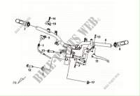 STEERING HANDLE COMPONENT for SYM FIDDLE II 125S (AX12W1-6) (L0-L4) 2013