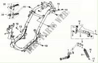 FRAME BODY   ENGINE HANGER for SYM FIDDLE III 125 (XA12W1-EU) (L4-L7) 2015