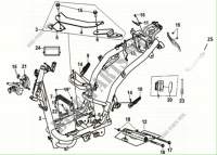 FRAME BODY   ENGINE HANGER for SYM FIDDLE IV 125 LC ABS (XG12WW-EU) (M0) 2020