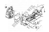 ENGINE CASINGS for SYM GTS 125 EURO 3 (LM12W3-6) (K8) 2008