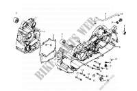 ENGINE CASINGS for SYM GTS 125 EURO 3 (LM12W3-F) (K8) 2008