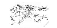 HANDLE ASSY / RIGHT LEFT REAR MIRROR SET for SYM GTS 125I (LN12W1-F) (L2-L3) 2012