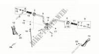 STEERING HANDLE COMPONENT for SYM GTS 125I (LN12W2-EU) (L4) 2014