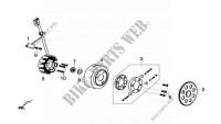 STARTING CLUTCH OUTER for SYM GTS 125I (LN12W2-FR) (L4) 2014