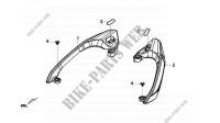 RIGHT LEFT REAR CARRIER for SYM GTS 125I (LN12W6H-FR) (L5) 2015
