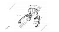 RIGHT LEFT REAR CARRIER for SYM GTS 125I ABS (LN12W5-EU) (L4) 2014