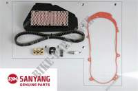 SERVICE KIT   PARTS GTS 125 EFI for SYM GTS 125I ABS (LN12W5-FR) (L4) 2014
