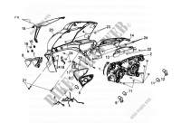 FRONT COVER ASSY for SYM HD 2 125I (LC12W1-6) (L1) 2011