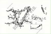 FRAME BODY   ENGINE HANGER for SYM JET 14 (XC20W1-EU) (M1) 2021