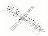 DRIVEN PULLEY ASSY for SYM JET 14 125 (XC12WX-EU) (E5) (M1) 2021