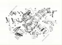 FRAME BODY   ENGINE HANGER for SYM JET X 125 ABS (XH12WX-EU) (E5) (M1) 2021