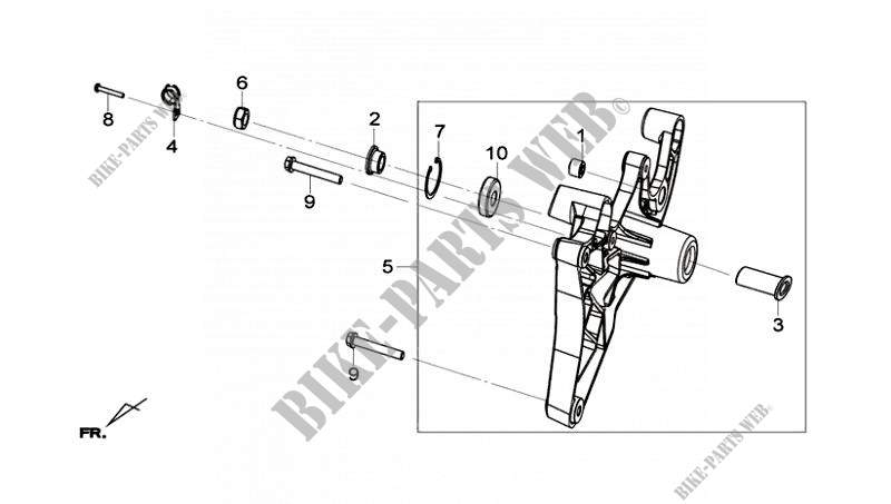 SWING ARM for SYM JOYMAX 125I ABS (LN12W4-EU ) (L4) 2014