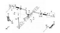 STEERING HANDLE COMPONENT for SYM JOYMAX 125I ABS (LN12W9-EU) (L4-L5) 2014