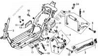 CHASSIS for SYM JOYRIDE 125 (LD12W-6 - LD12W-F) (K7) 2007
