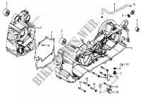 ENGINE CASINGS for SYM JOYRIDE 125 E2 (LA12W4-6) (K4-K6) 2004