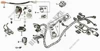 ELECTRICAL HARNESS for SYM MEGALO 125 (AK12W6) 2002
