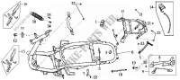 CHASSIS for SYM SHARK 125 (HS12W-6) (K2-K3) 2002