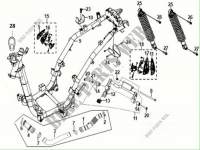 FRAME BODY   ENGINE HANGER for SYM SYMPHONY ST 125 (XB12W3-EU) (L8) 2018