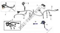 ELECTRICAL HARNESS for SYM WOLF 125 (PA12B-6) 2006