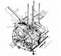 ENGINE CASINGS for SYM WOLF 125 (PA12B-6) 2006