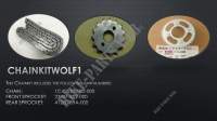 CHAIN KIT for SYM WOLF CARBURATED 125 (PU12E1-6) (L1-L6) 2012
