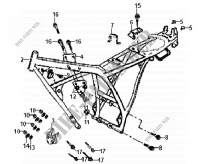 CHASSIS for SYM XS125 (MD12B2-E) (L1) 2011