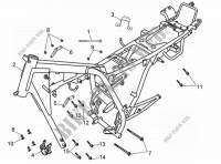 CHASSIS for SYM XS125 (MP12B-6) (K9) 2009