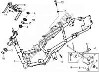 CHASSIS for SYM HD 200 (LH18W-6) 2011