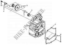 RIGHT CRANKCASE for SYM TRACKRUNNER 200 (UA18A2-F) (K5-K6) 2005