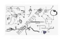 WIRE HARNESS   ELECTRICAL PART for SYM GTS 250 EURO 2 (LM25W-6) (K5-K6) 2005