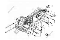 LEFT ENGINE CASING for SYM GTS 250 EURO 3 (LM25W1-6) (K7-K8) 2007