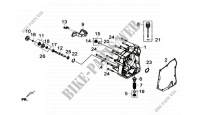 REAR CRANKCASE COVER COMP. for SYM GTS 300I ABS (LN30W9-EU) (L7-M0) 2020