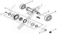 BALANCE SHAFT for SYM WOLF 300 (PF30A3-EU) (L7) (INACTIVE) 2017