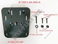 TOP CASE BRACKET for SYM MAXSYM 400 EFI (LX40A1-F) (L1) 2011