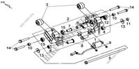 ENGINE HANGER LINK for SYM MAXSYM 400 EFI (LX40A3-6) (L2) 2012
