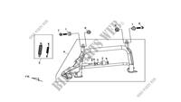 MAIN STAND for SYM MAXSYM 400 EFI ABS (LX40A2-6) (L2-L4) 2012