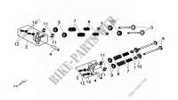 CYLINDER HEAD COVER for SYM MAXSYM 600I ABS (LX60A2-6) (L4) 2014